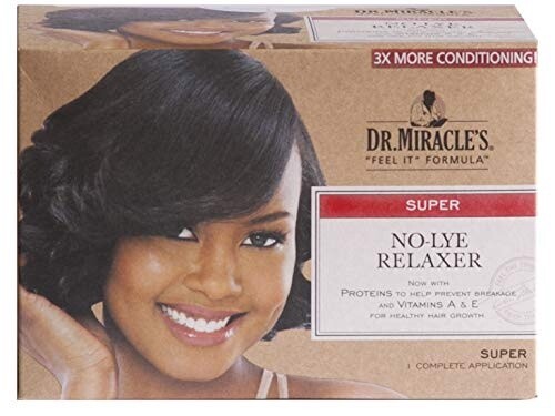 DR Miracles No-lye relaxer Super