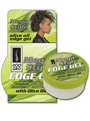 Doo Gro  Mega Style Edge Gel with olive