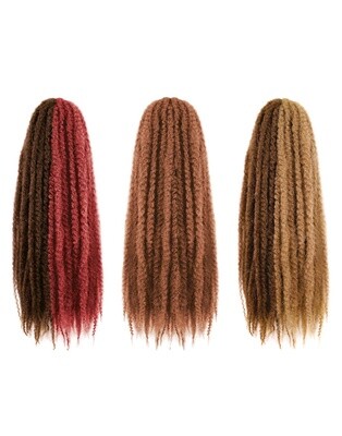 SOFT N&#39; SILKY AFRO NATURAL SYN AFRO TWIST BRAID
