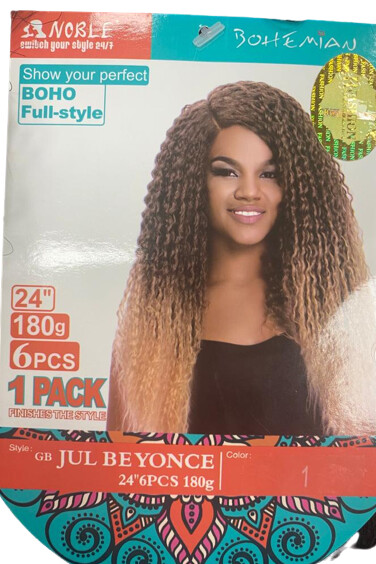 NOBLE GOLD BOHEMIAN JUL BEYONCE 1 PACK  6PCS