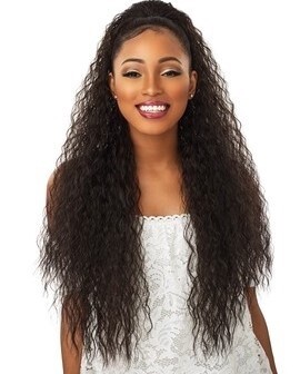 SENSATIONNEL INSTANT PONY FRENCH WAVE 30&quot; PONYTAIL