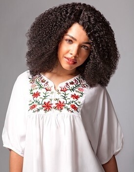 SENSATIONNEL NATURAL BOHEMIAN LACE WIG