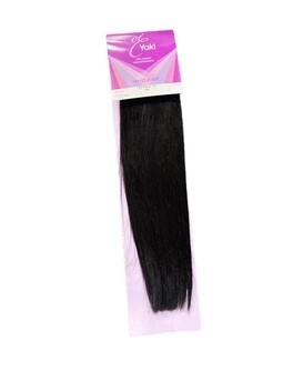EJ  100% HUMAN HAIR YAKI WEAVE