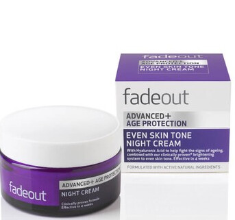 Fadeout  Advanced + Age Protection Even Skin Tone Night Cream