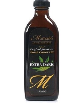 Mamado Aromatherapy Natural Original Jamaican Black Castor Oil Extra Dark150ml