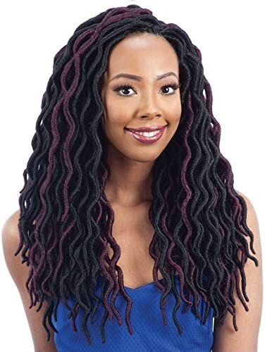 FREETRESS BRAID 2X SOFT FAUX LOC LARGE WAVY-LARGE SOFT WAVY FAUX LOC 16&quot;