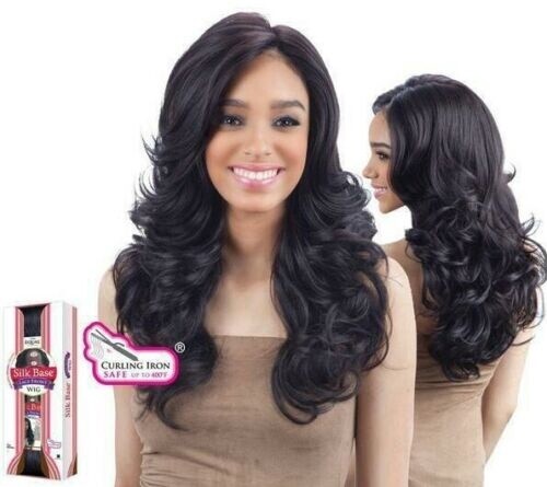 FREETRESS EQUAL SILK BASE LACE FRONT LONG CURLY HAIR WIG - TYLA