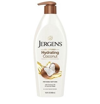 Jergens Oil-Infused Hydrating Coconut 24-Hour Moisturizer