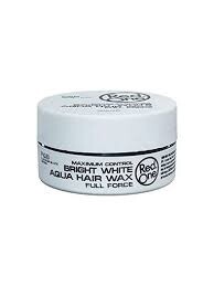 Red One Bright White aqua hair wax