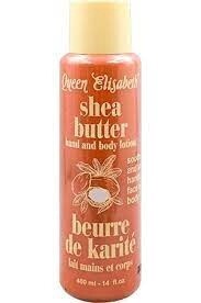 Queen Elizabeth shea butter hand and body