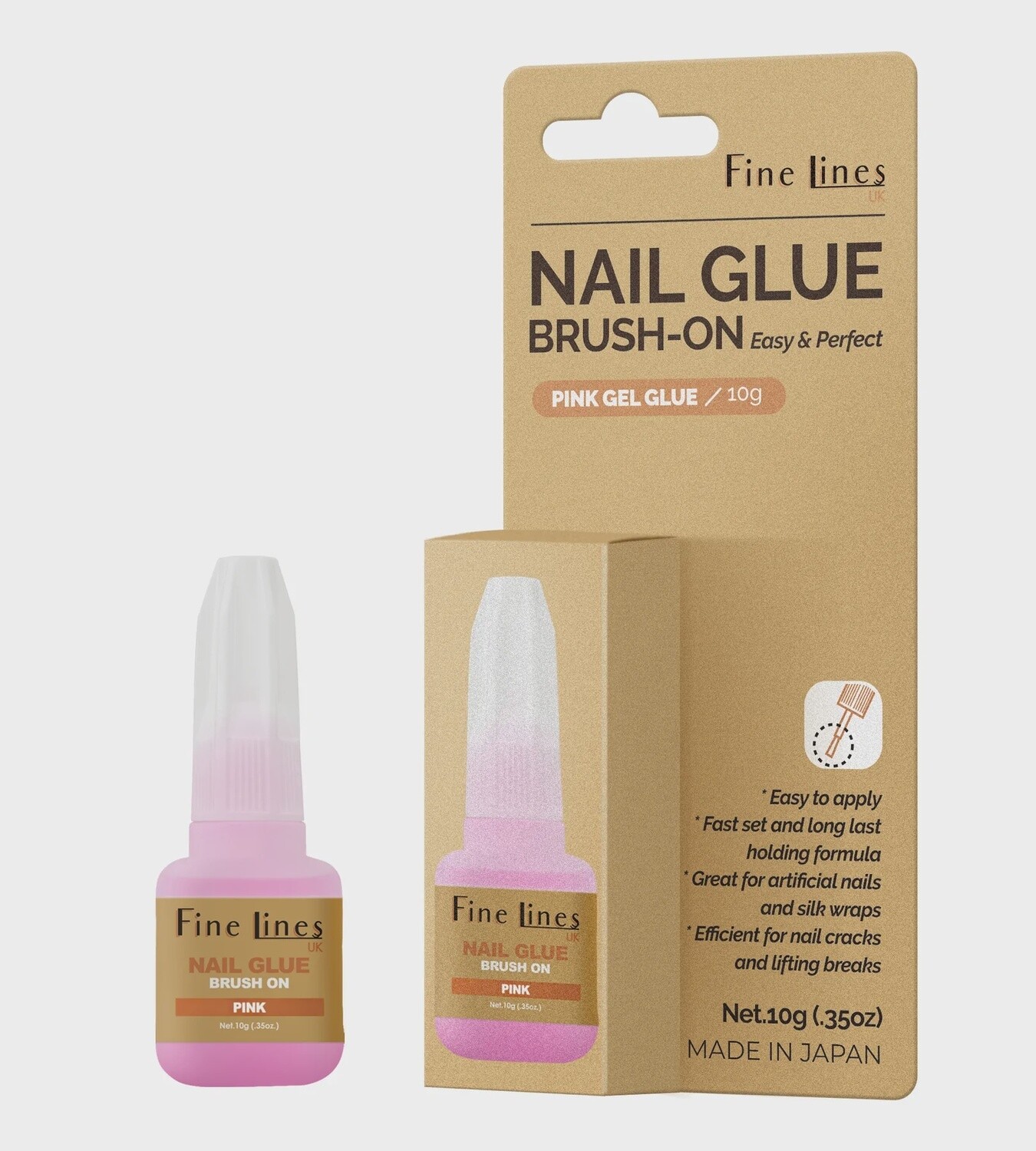 FYNE NAIL GLUE BRUSH ON