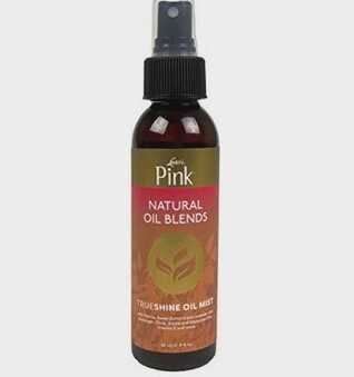 Luster&#39;s  Pink Natural Oil Blends Trueshine Oil Mist