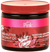 Luster&#39;s Pink - Shea Butter Coconut oil Moisture Amplifying Gel Curl Activator