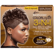 Luster&#39;s Pink Shortlooks Colorlaxer 3 - N - 1 - Sable Brown Semi-permanent