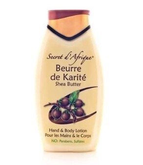 Secret d&#39; Afrique  Beurre de Karite Shea Butter Hand &amp; Body Lotion