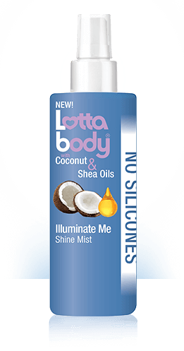 Lotta body coconut&amp; shea oils iiluminate me shine mist