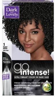 SoftSheen.Carson  Dark &amp; Lovely Color Intensity Anti-Dryness Permanent Colour - Original Black 1