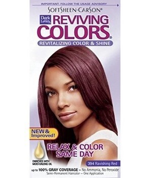 SoftSheen.Carson  Dark &amp; Lovely Reviving Colors Revitalizing Color &amp; Shine - 394 Ravishing Red