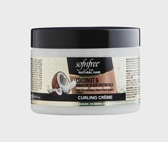 Natural Hair Coconut &amp; Jamaican Caster Oil Curling creme