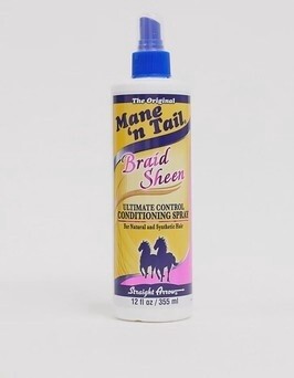 Mane&#39; n Tail  Braid Sheen Ultimate Control Conditioning Spray