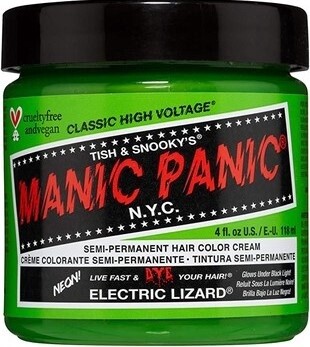 Manic Panic  Semi-Permanent Hair Color Cream- Electric Lizard118ml