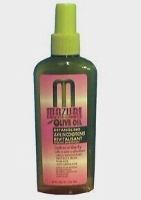 Mazuri detangling leave in conditioner revitalisant, demelant sans rincage, 6fl.oz