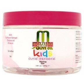 Mazuri original olive oil kids, cutie patootie, styling gel, 12fl.oz