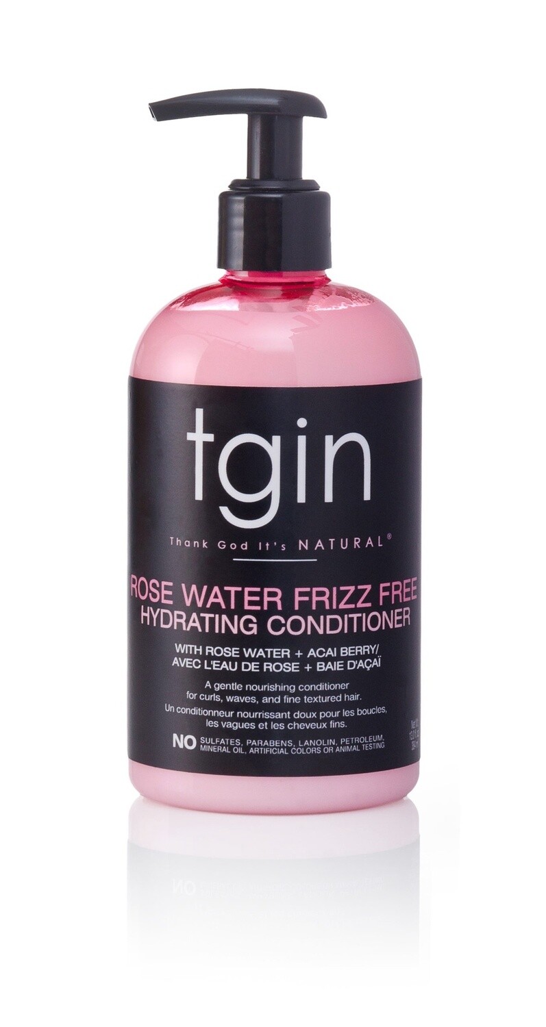 TGIN THANK GOD IT'S NATURAL ROSE WATER FRIZZ FREE HYDRATING CONDITIONER