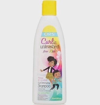 ORS Curlies Unleashed for Kids  Mango &amp; Cucumber Curl Detangling Shampoo