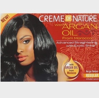 Creme Of Nature With Argan Oil From Morocco  No-Lye Relaxer - Regular