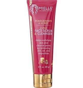 Mielle  Pomegranate & Honey 2-In-1 Face Scrub & Cleanser