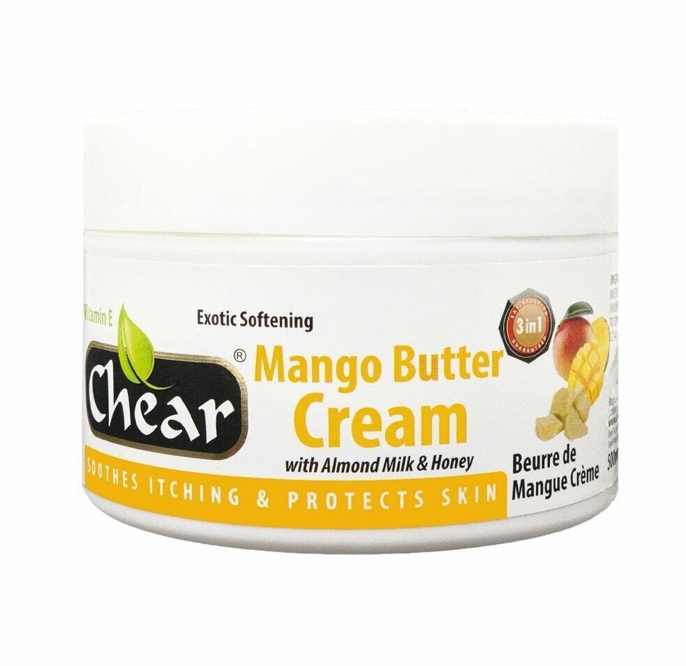 CHEAR SHEA BUTTER ORIGINAL SOLID FOMULAR CREAM JAR 16oz + free 80g soap