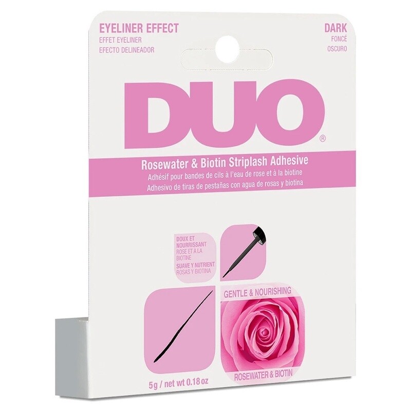 DUO Rosewater &amp;  Biotin Striplash Adhesive- Dark