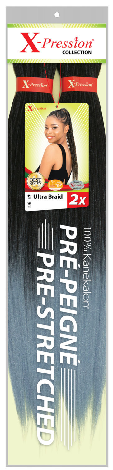 X-PRESSION ULTRA BRAID PRE-STRETCHED X2