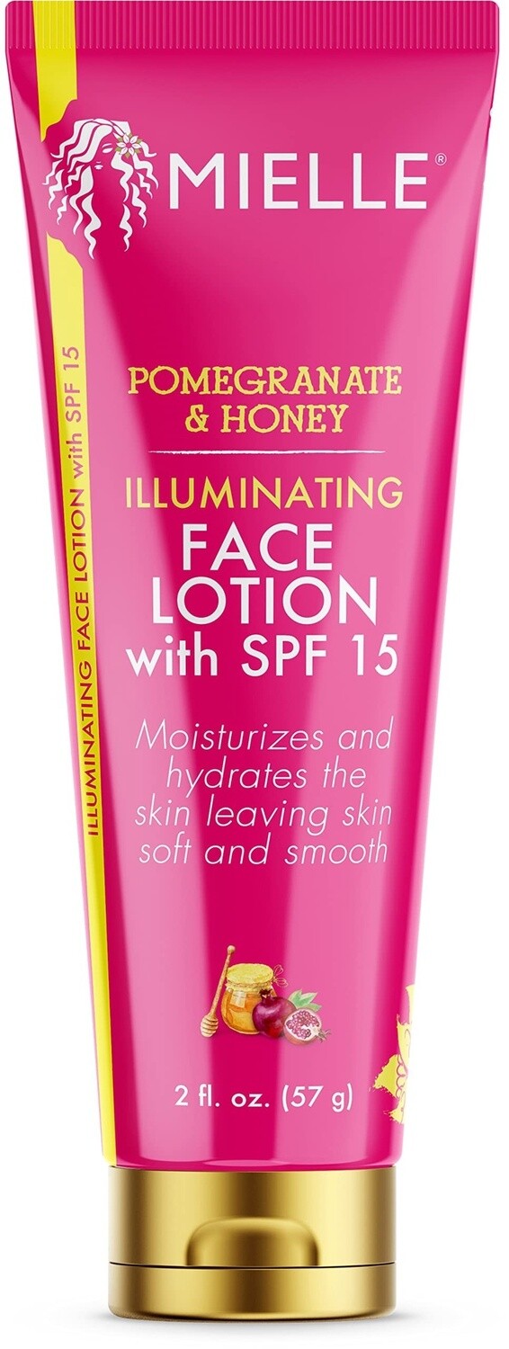 Pomegranate &amp; honey illuminating face lotion with SPF 15