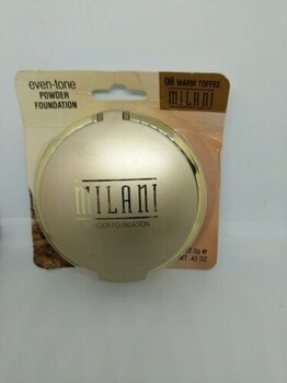 Milani Powder Foundation Even-Touch 08 Warm Toffee