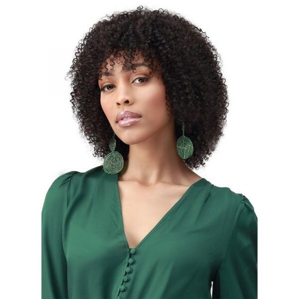 BOBBI BOSS 100% HUMAN HAIR NATURAL COIL WIG