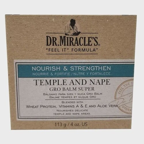 DR.MIRACLE TEMPLE AND NAPE GRO BALM SUPER /4.0FL.OZ