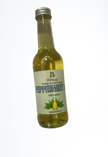 STAR BEAUTY PURE&amp;NATURAL PEPPERMENT OIL VEGAN /250ML/ 8.4FL.OZ