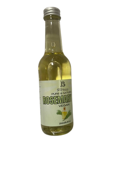 STAR BEAUTY PURE &amp;NATURAL ROSEMARY OIL VEGAN / 250ML / 8.4FL.OZ
