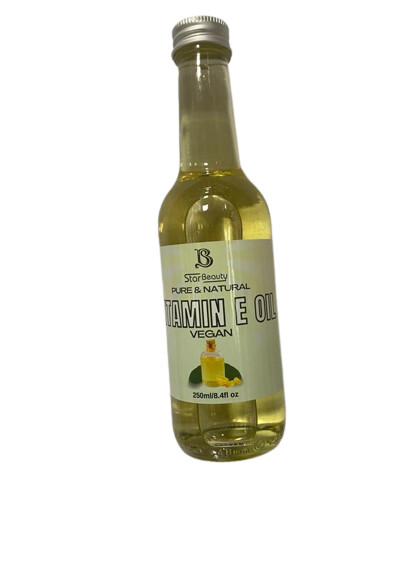 STAR BEAUTY PURE&amp;NATURAL VITAMIN -E OIL /250ML/8.4FL.OZ