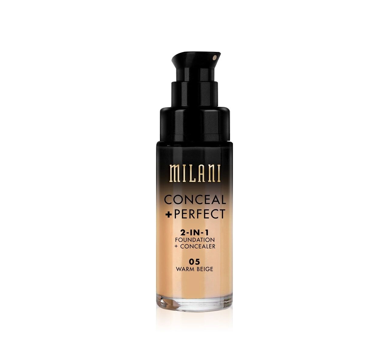 MILANI 2-IN-1 FOUNDATION + CONCEALER / 05 - WARM BEIGE