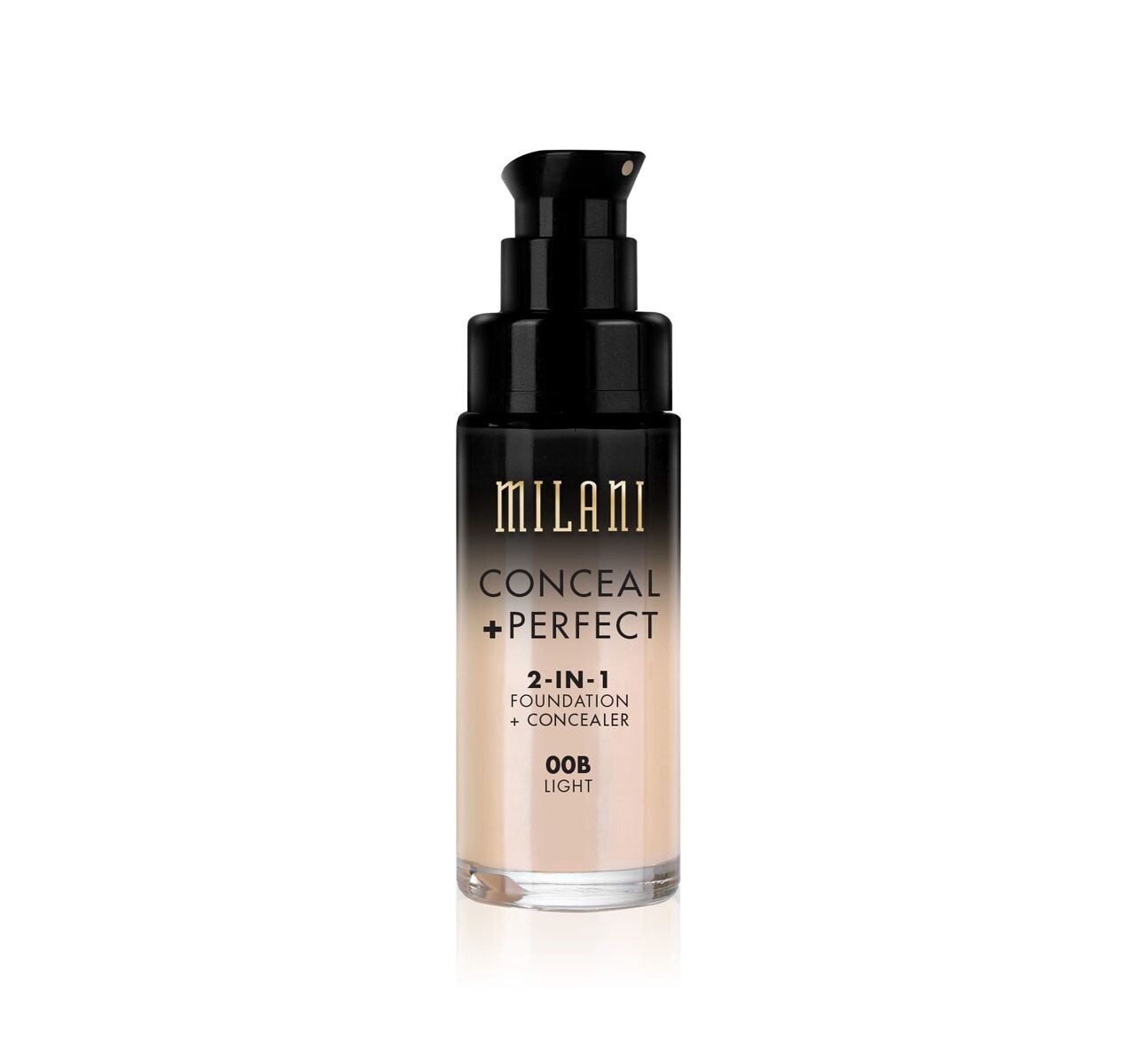 MILANI 2-IN-1 FOUNDATION+CONCEALER / 00B - LIGHT