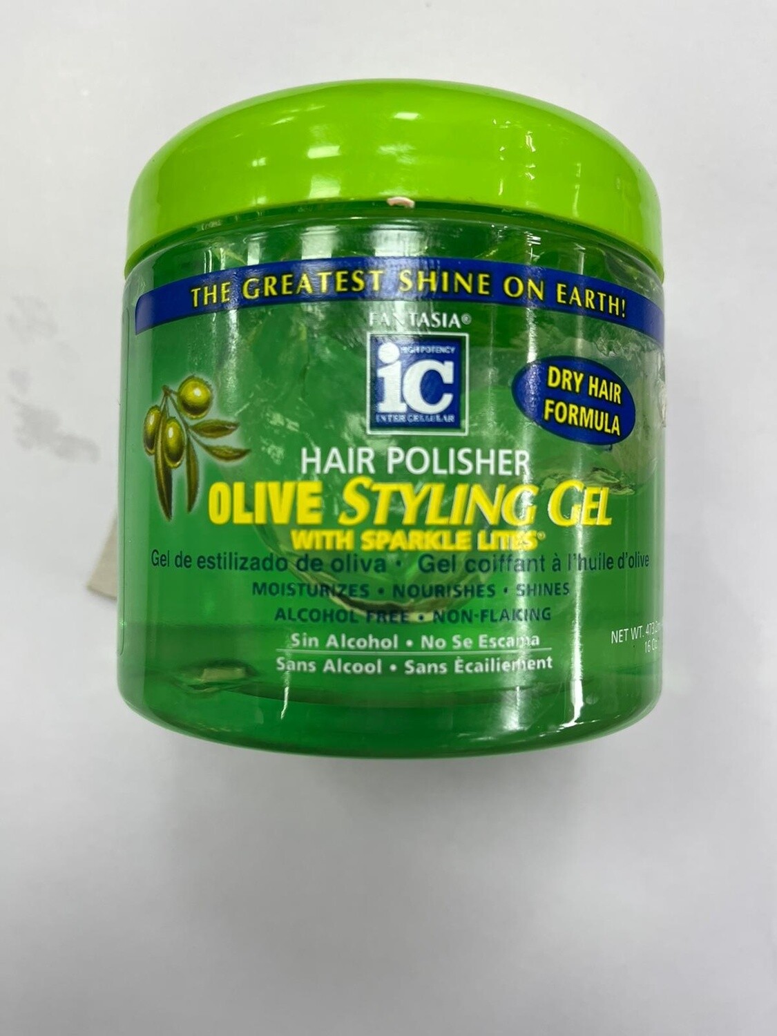 Fantasia IC hair Polisher Olive Styling Gel