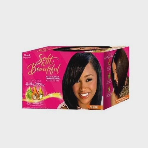 Soft &amp; Beautiful No-lye Ultimate Conditioning Relaxer System - Super