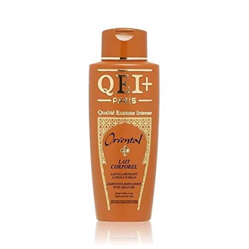QEI+ PARIS  ORIENTAL LAIT CORPOREL LIGHTENING BODY LOTION WITH ARGAN OIL  /  500ML
