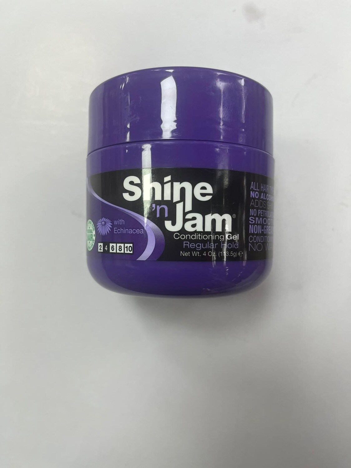 SHINE&#39;N JAM CONDITIONING GEL REGULAR HOLD 4OZ