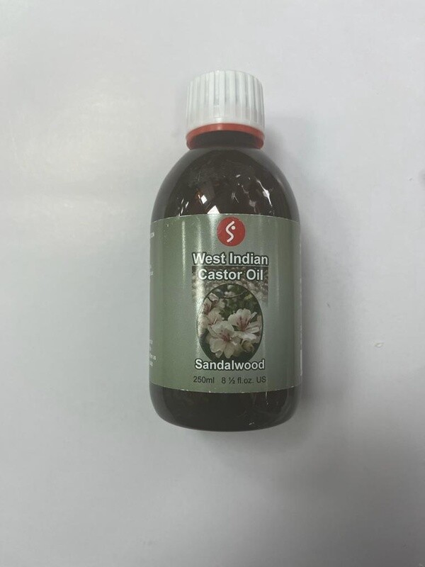 Sherrys West Indian Castor Oil Sandalwood 250ml