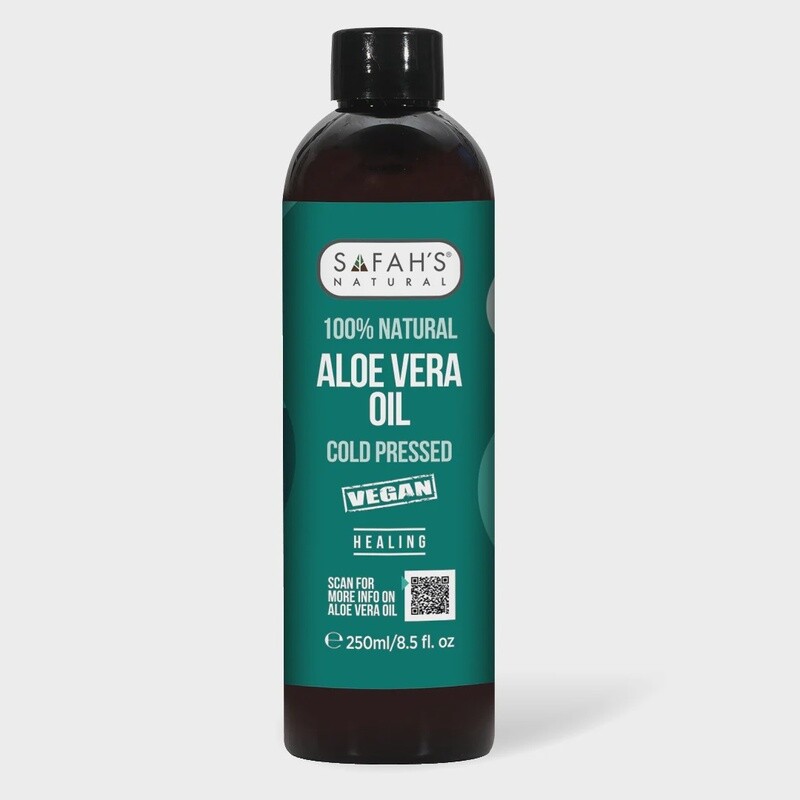 SAFAH&#39;S NATURAL 100% NATURAL ALOE VERA OIL COLD PRESSED