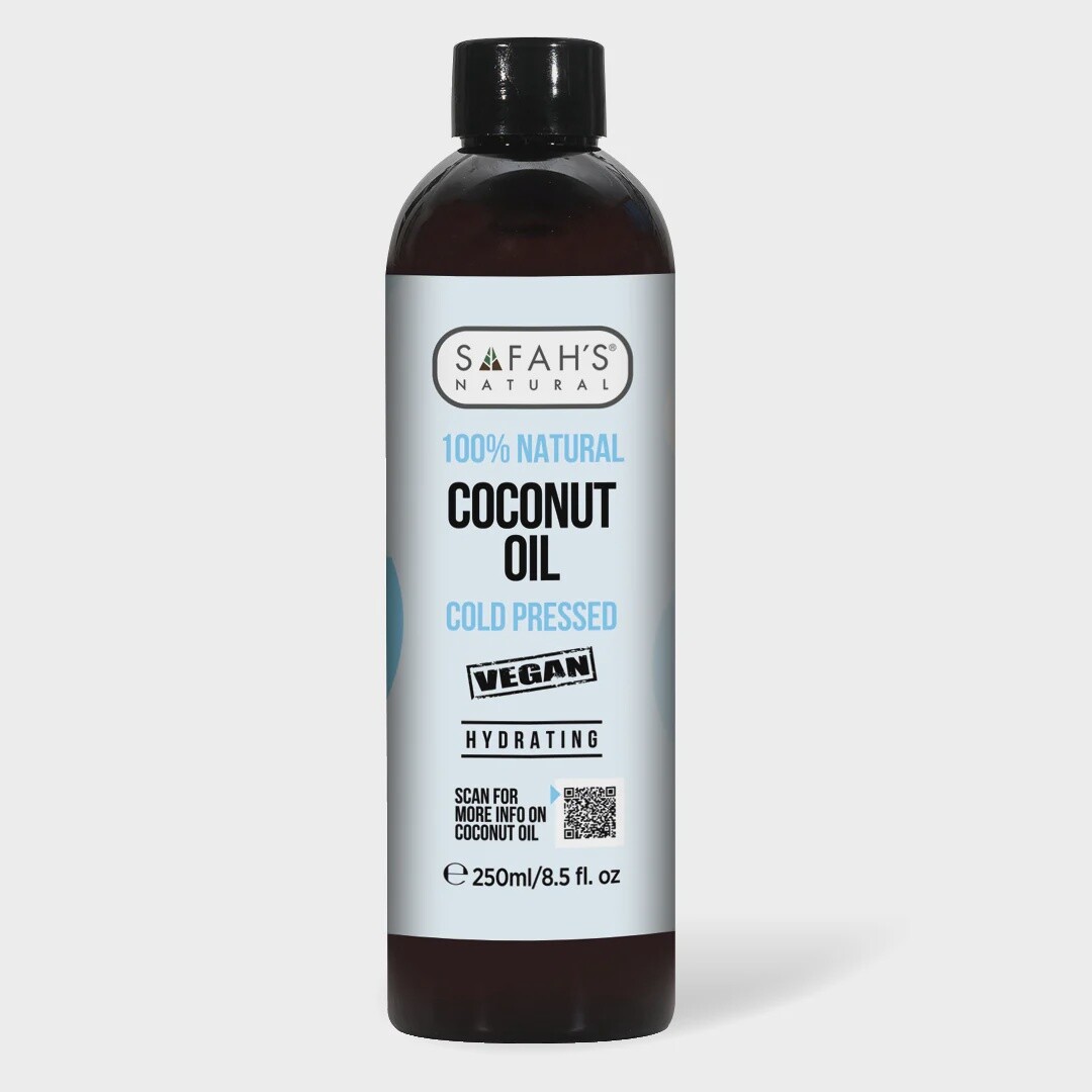 SAFAH&#39;S NATURAL 100% NATURAL COCONUT  OIL COLD PRESSED